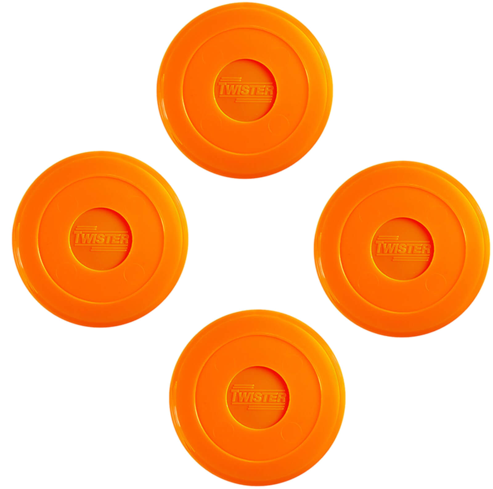 Twister 70mm Orange Air Hockey Puck (30-0070)