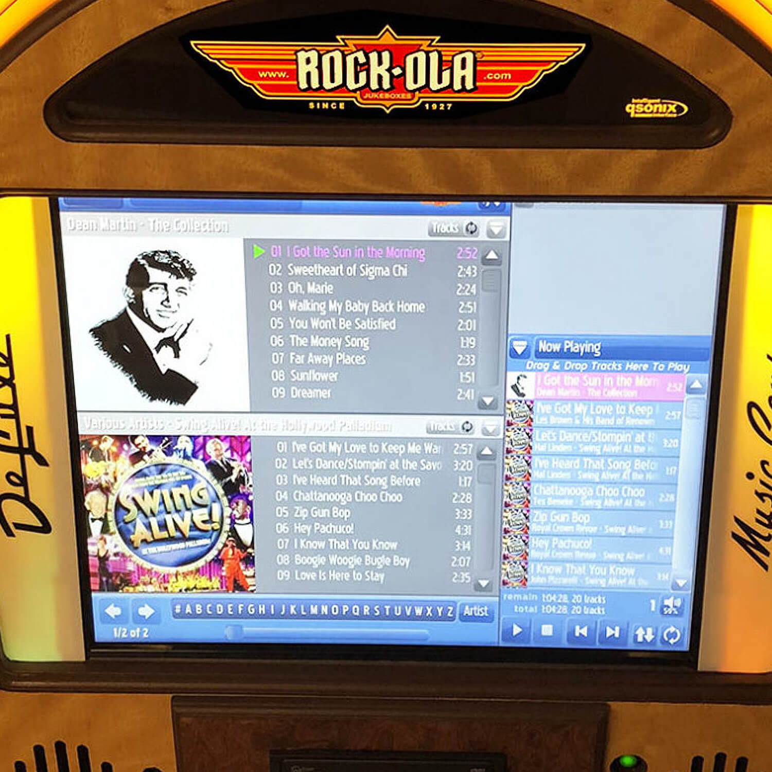 Rock-Ola Harley Davidson Music Centre Digital Jukebox