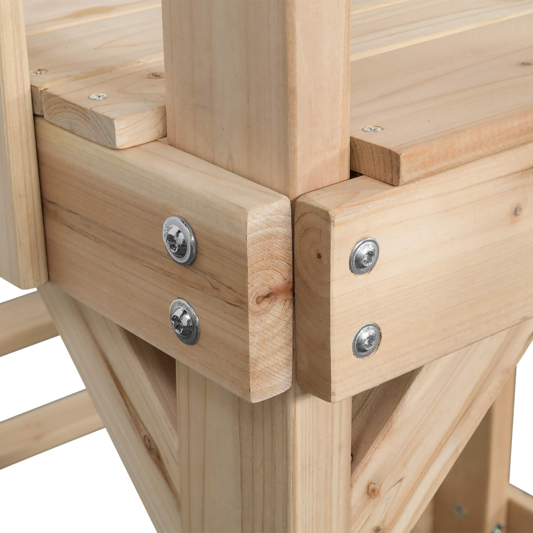 Noa Wooden Tower With Swings & Slide by Swing King