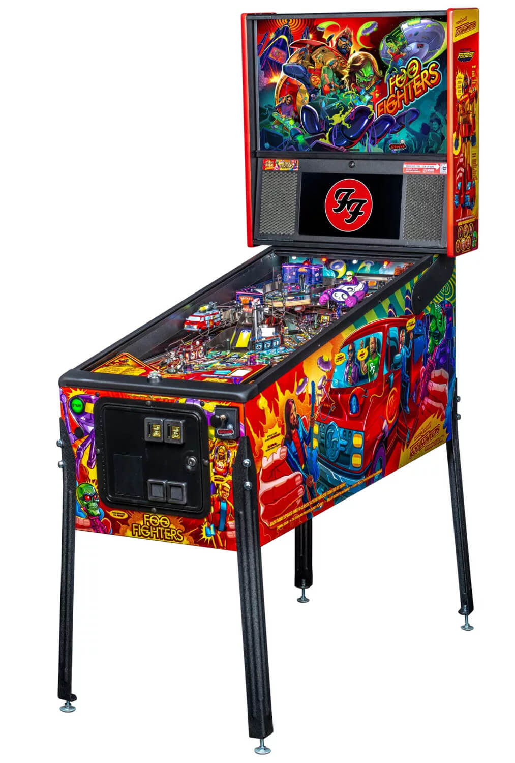 Stern Foo Fighters Premium Pinball Machine