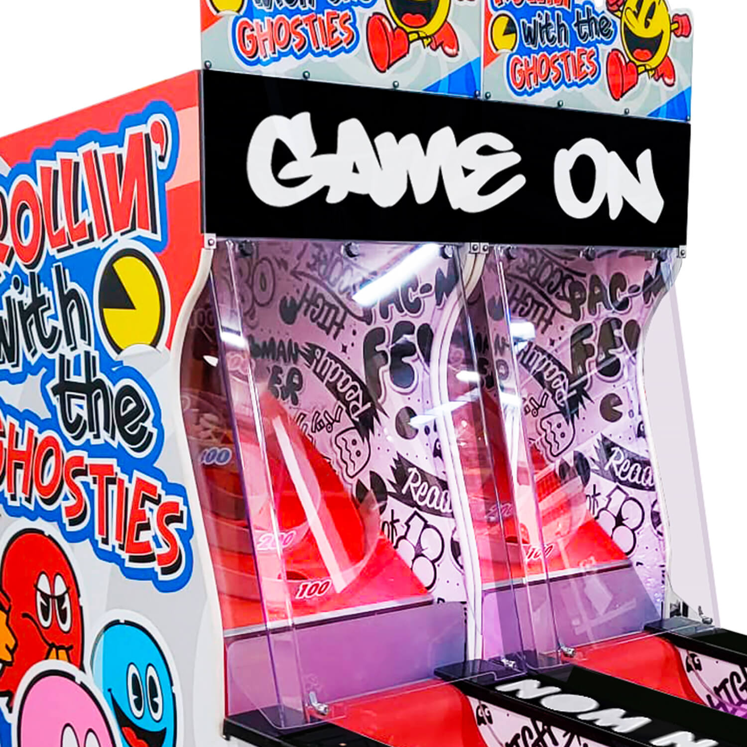 Namco Pac-Man Roller Skeeball Arcade Machine