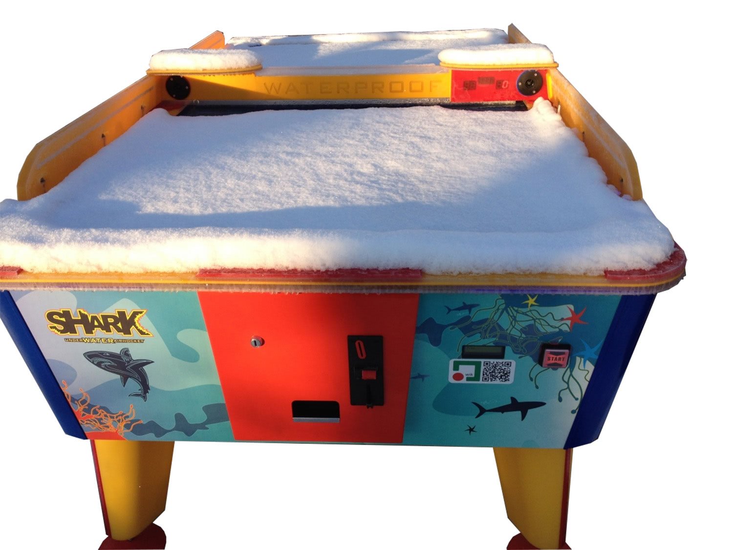 WIK Shark Waterproof Air Hockey Table