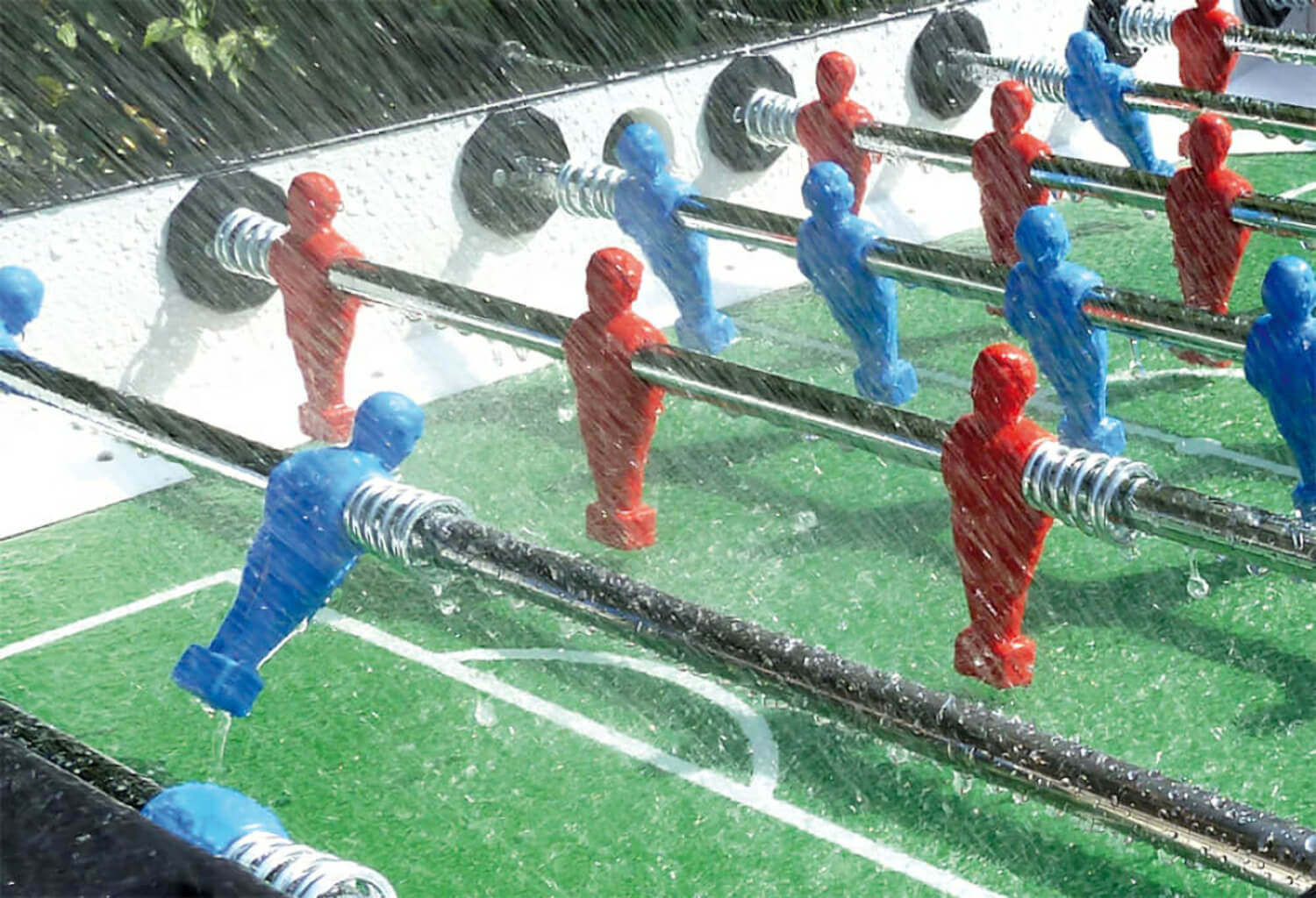 Storm F3 Outdoor Coin Operated Football Table