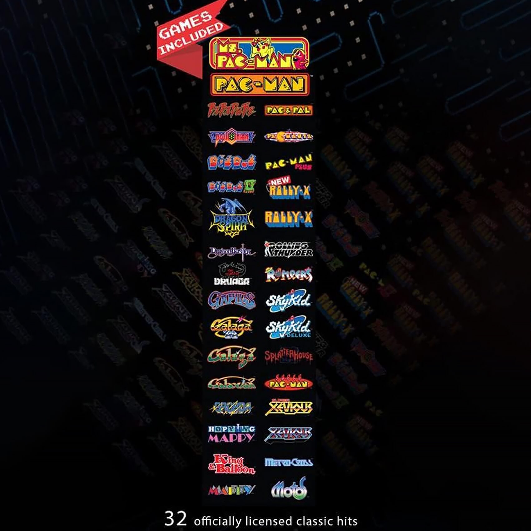 PAC-MAN&rsquo;s Pixel Bash Cabaret Multi Arcade Machine