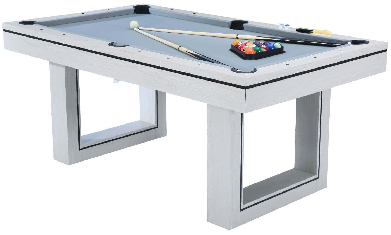 Amalfi Classic Pool Dining Table & Table Tennis Top - 6ft/7ft