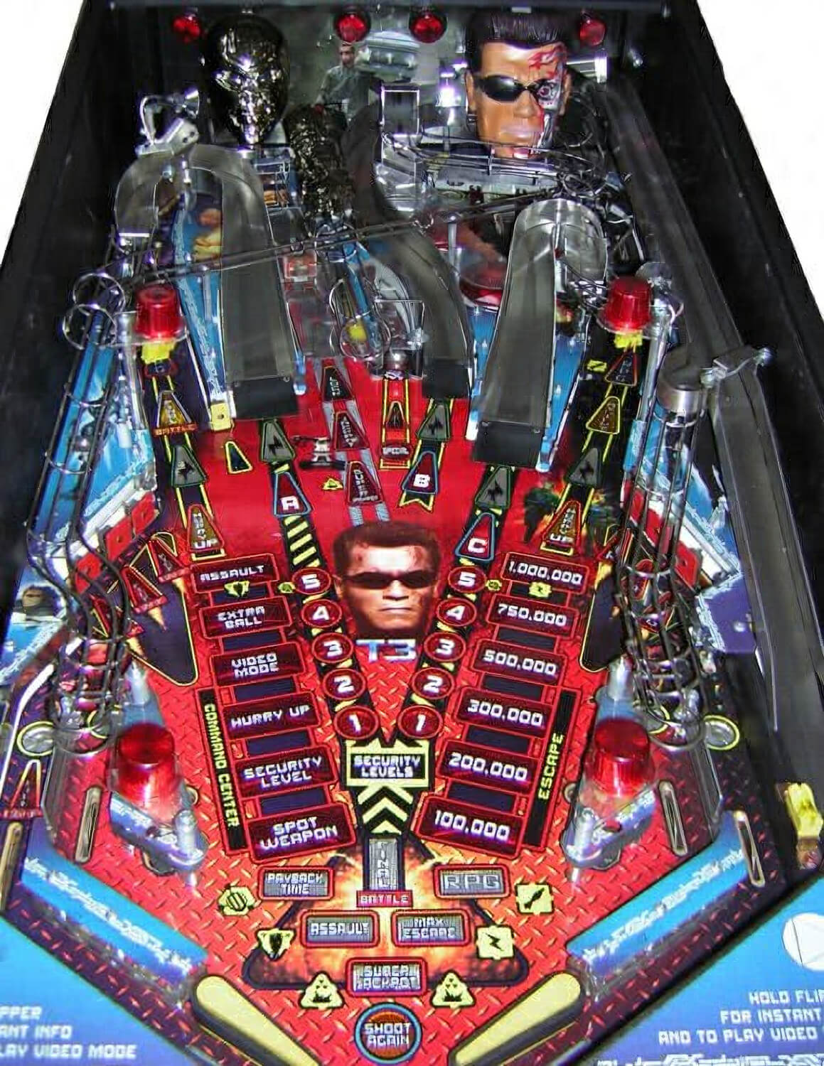 Terminator 3: Rise of the Machines Pinball Machine