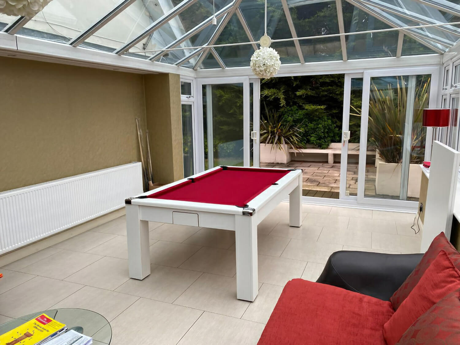 Avant Garde 2.0 Slate Bed Pool Dining Table