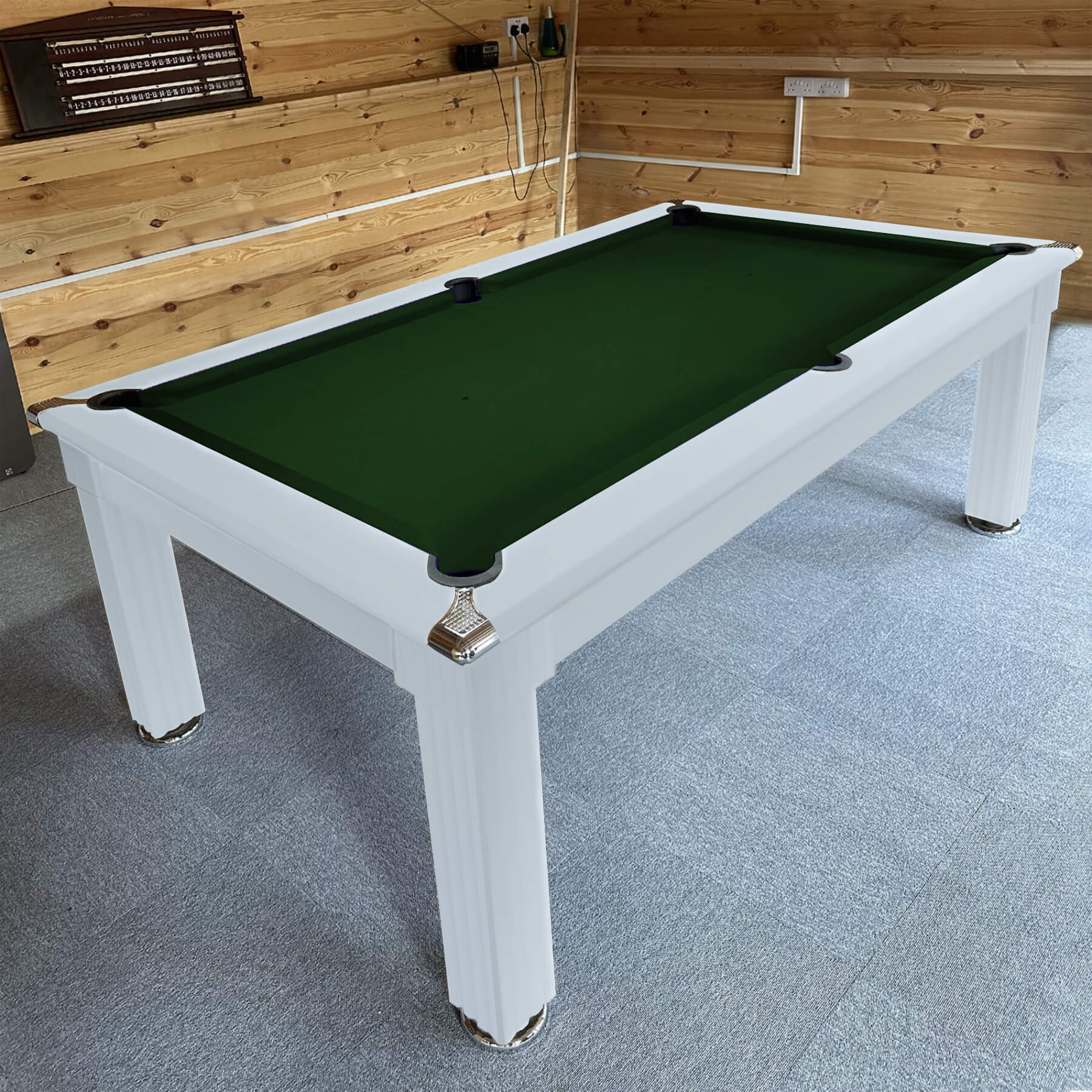 Traditional Diner Slate Bed Pool Dining Table