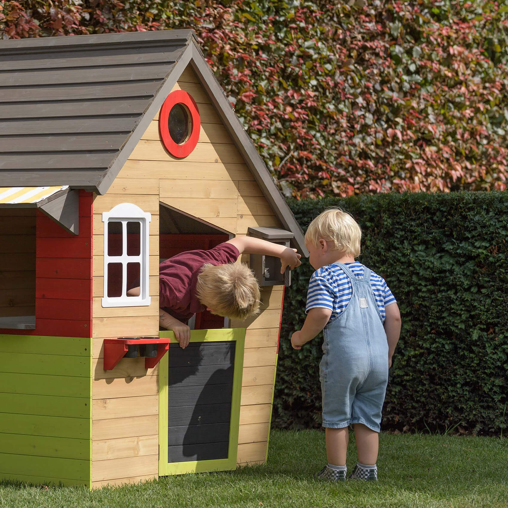 Fairytale Wooden Playhouse by Swing King