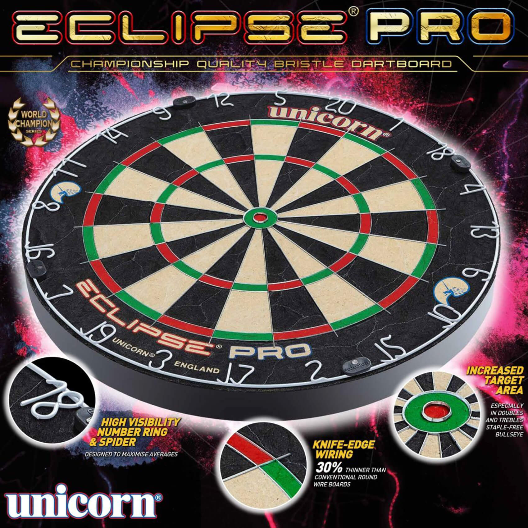 Unicorn Eclipse Pro Dartboard