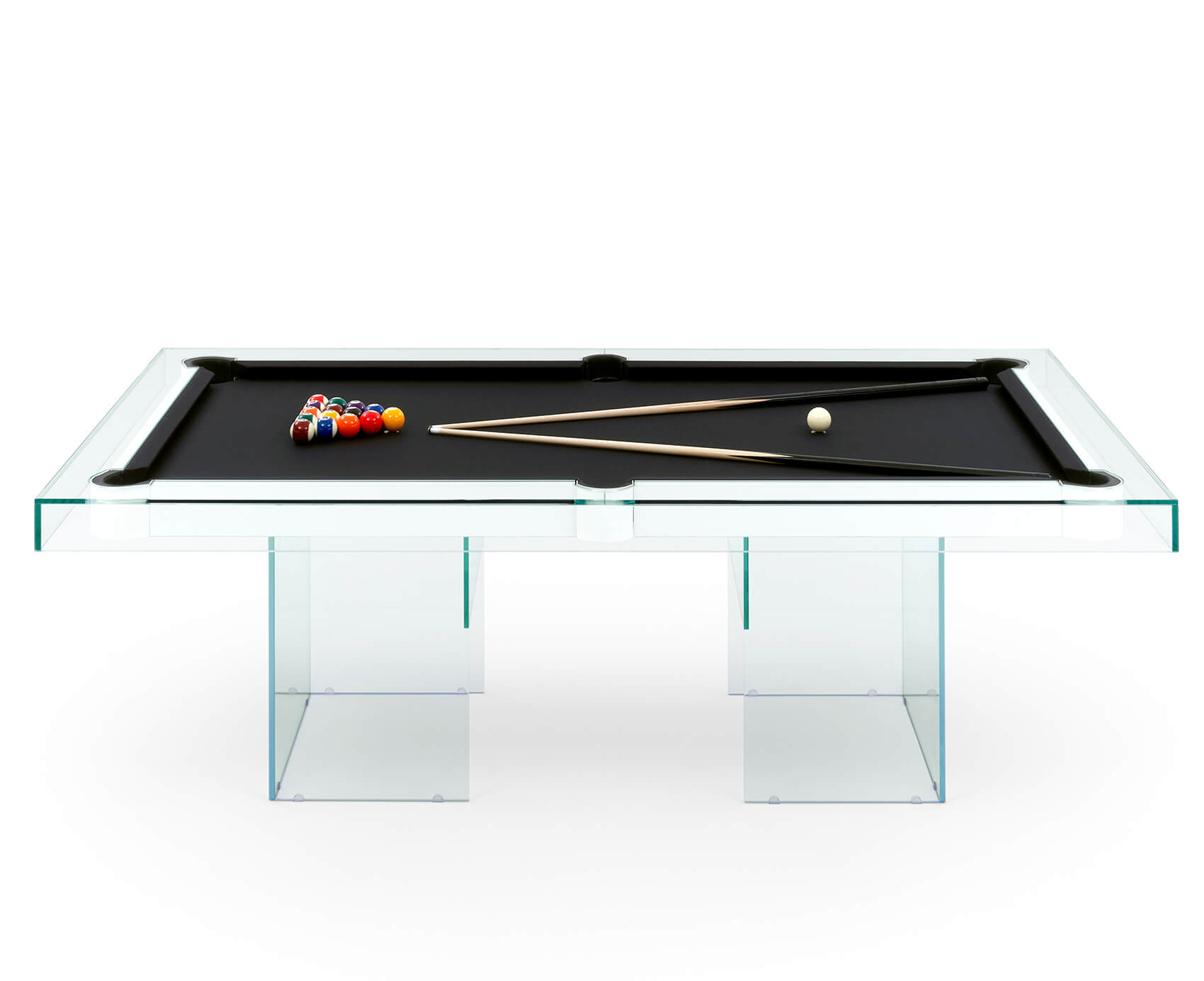 Shadow 7ft American Slate Bed Outdoor/Indoor Glass Pool Table