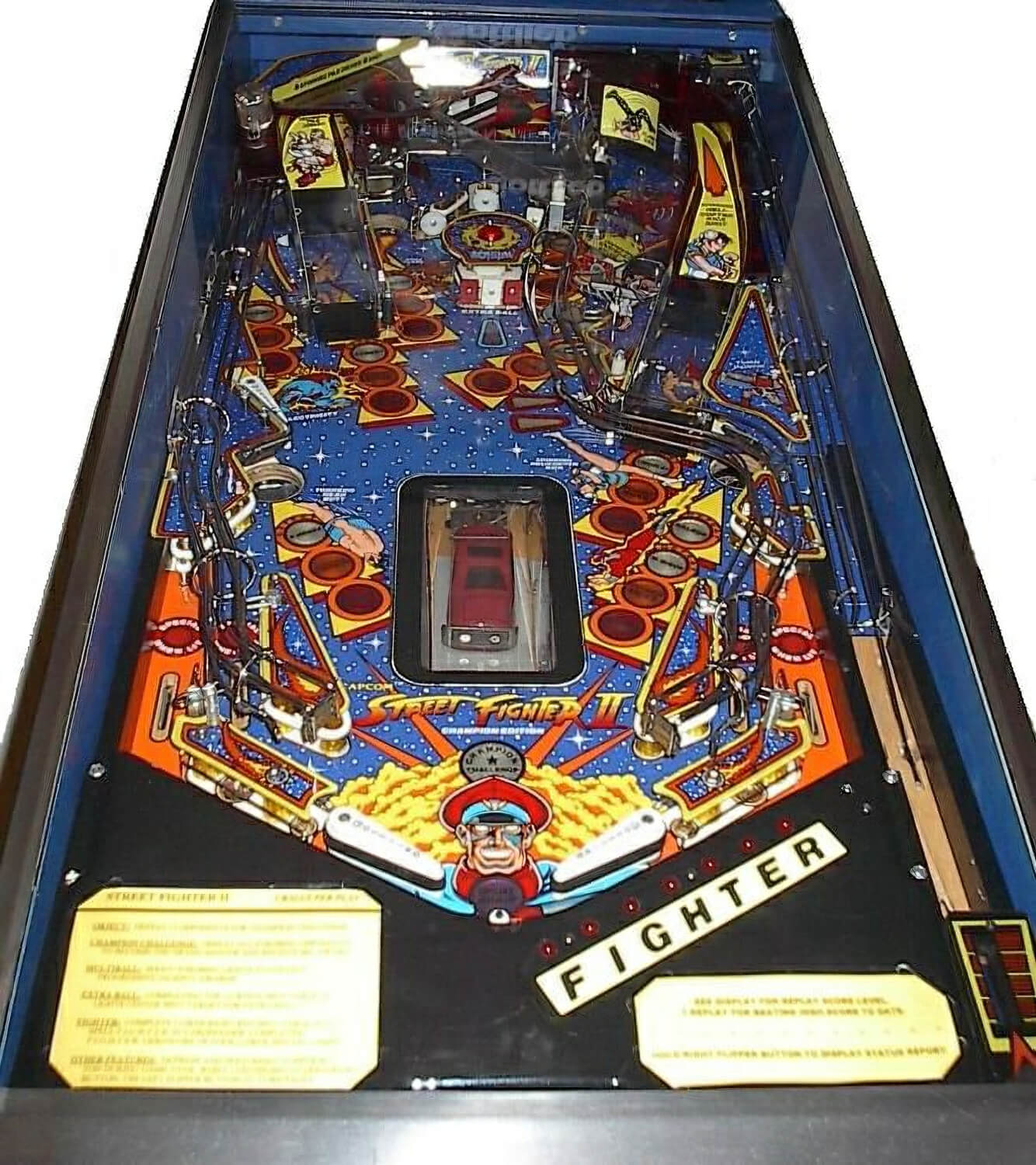 Street Fighter II Pinball Machine