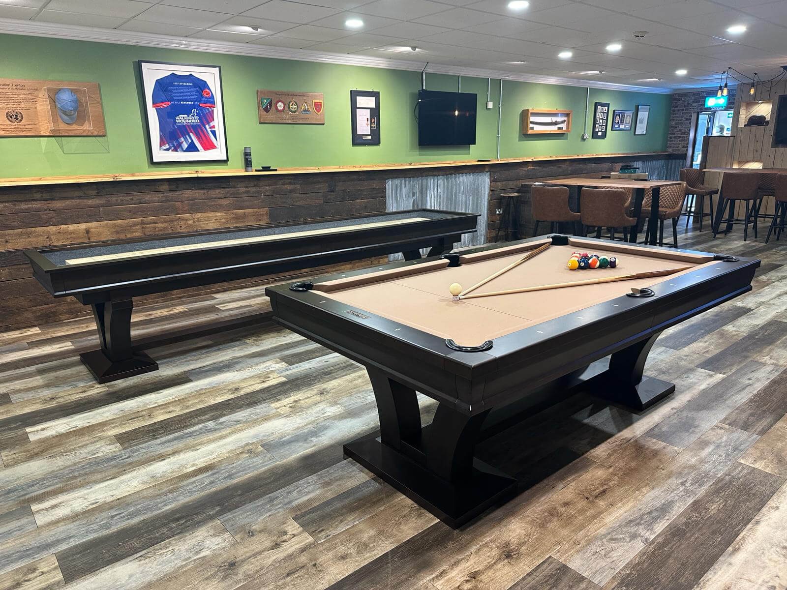 The Hamilton 7ft American Slate Bed Pool & Dining Table