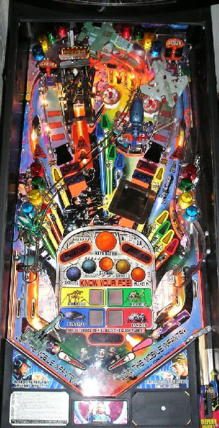 Starship Troopers Pinball Machine