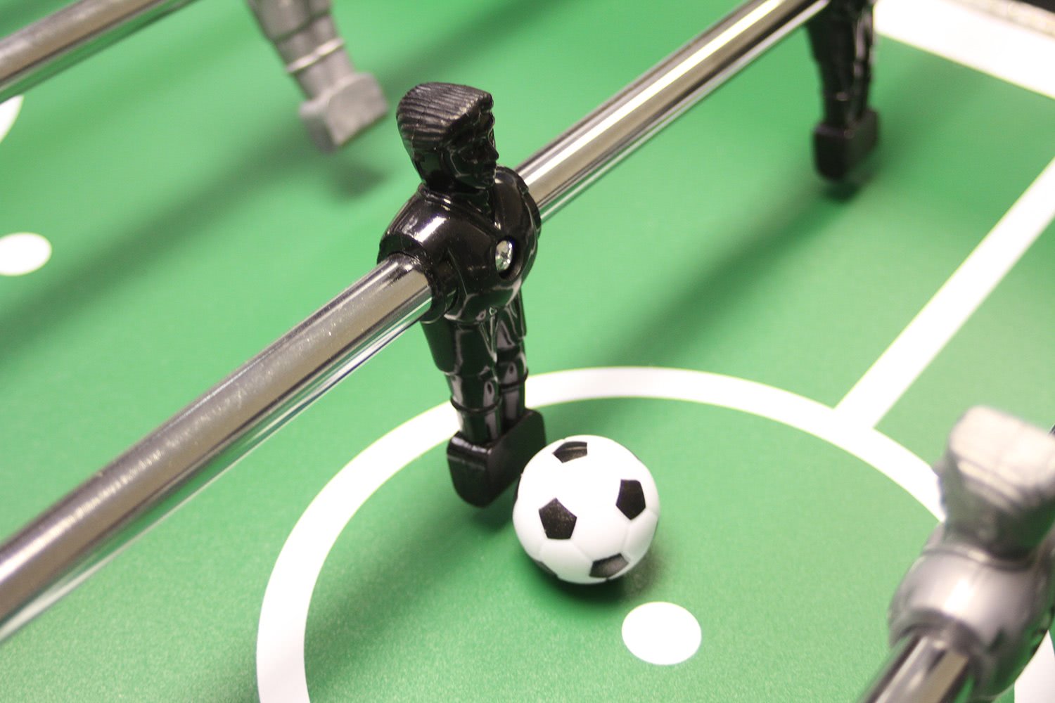Strikeworth 35mm Black and White Football Table Balls
