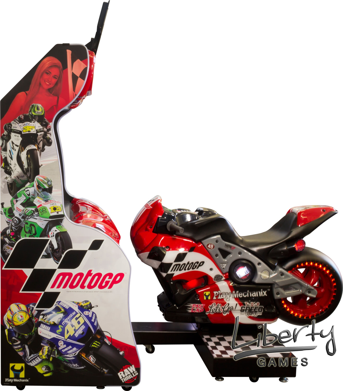 Raw Thrills MotoGP Arcade Machine