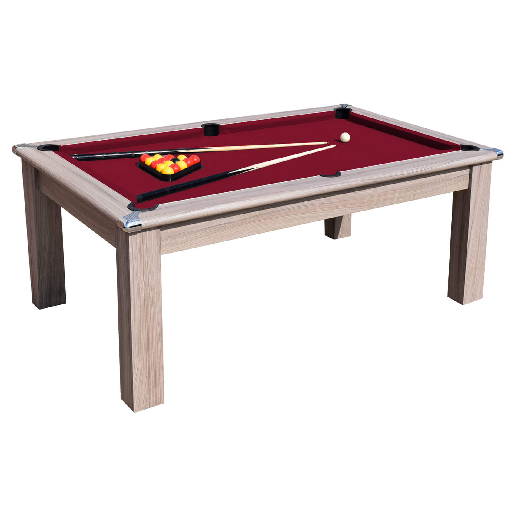 Modern Diner Slate Bed Pool Dining Table