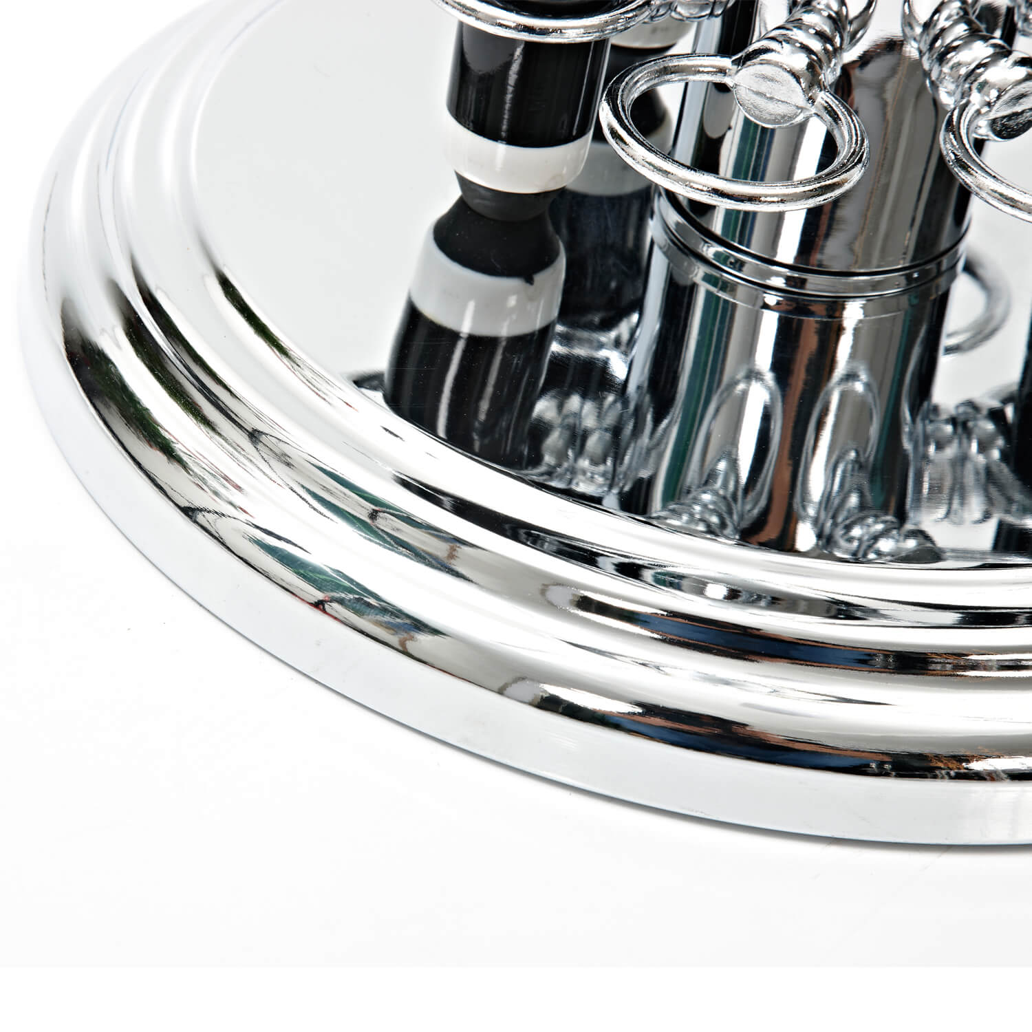 Strikeworth Chrome Tower Cue Stand For 6 Cues