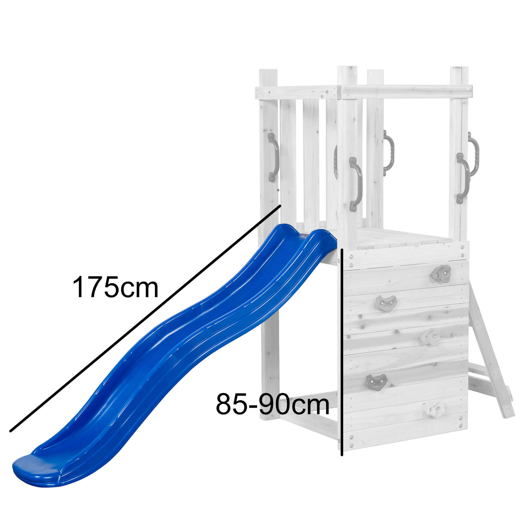 1.75m Climbing Frame Slide for 85-90cm Platforms
