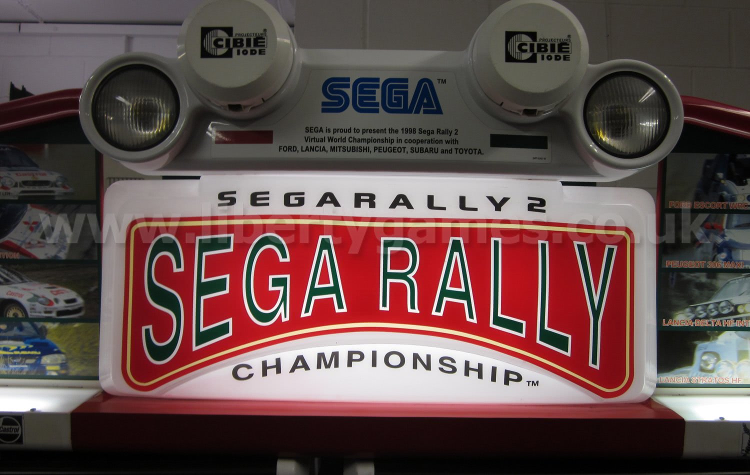 Sega Rally 2 Twin Arcade Machine