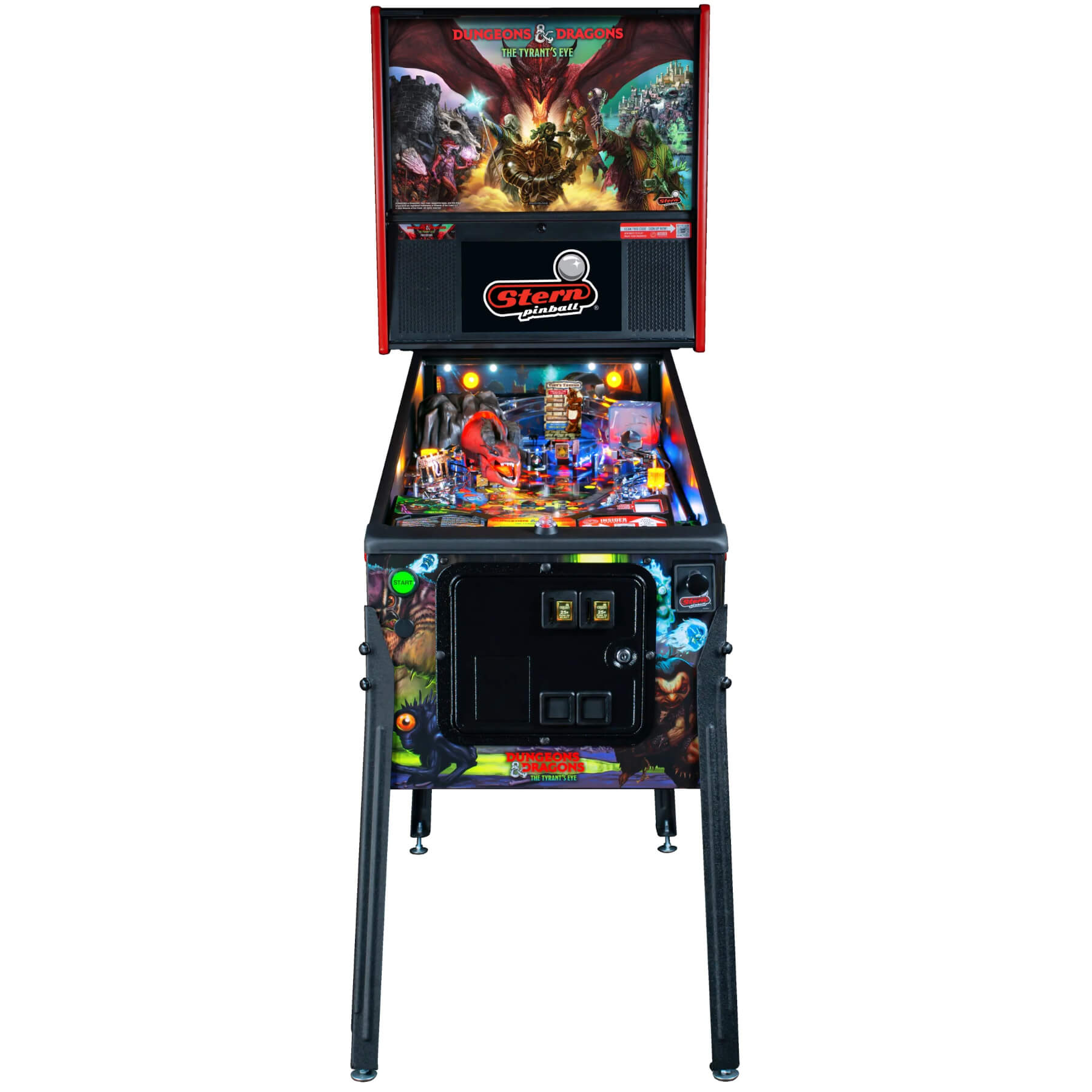 Stern Dungeons & Dragons: The Tyrant's Eye Pro Pinball Machine
