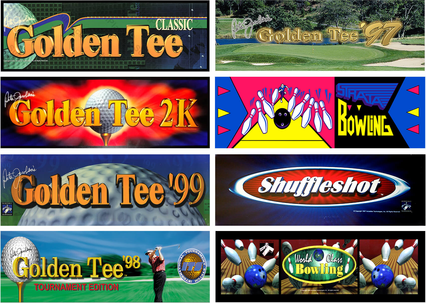Golden Tee 3D Full Size Arcade Machine by Arcade1up - 8 in 1