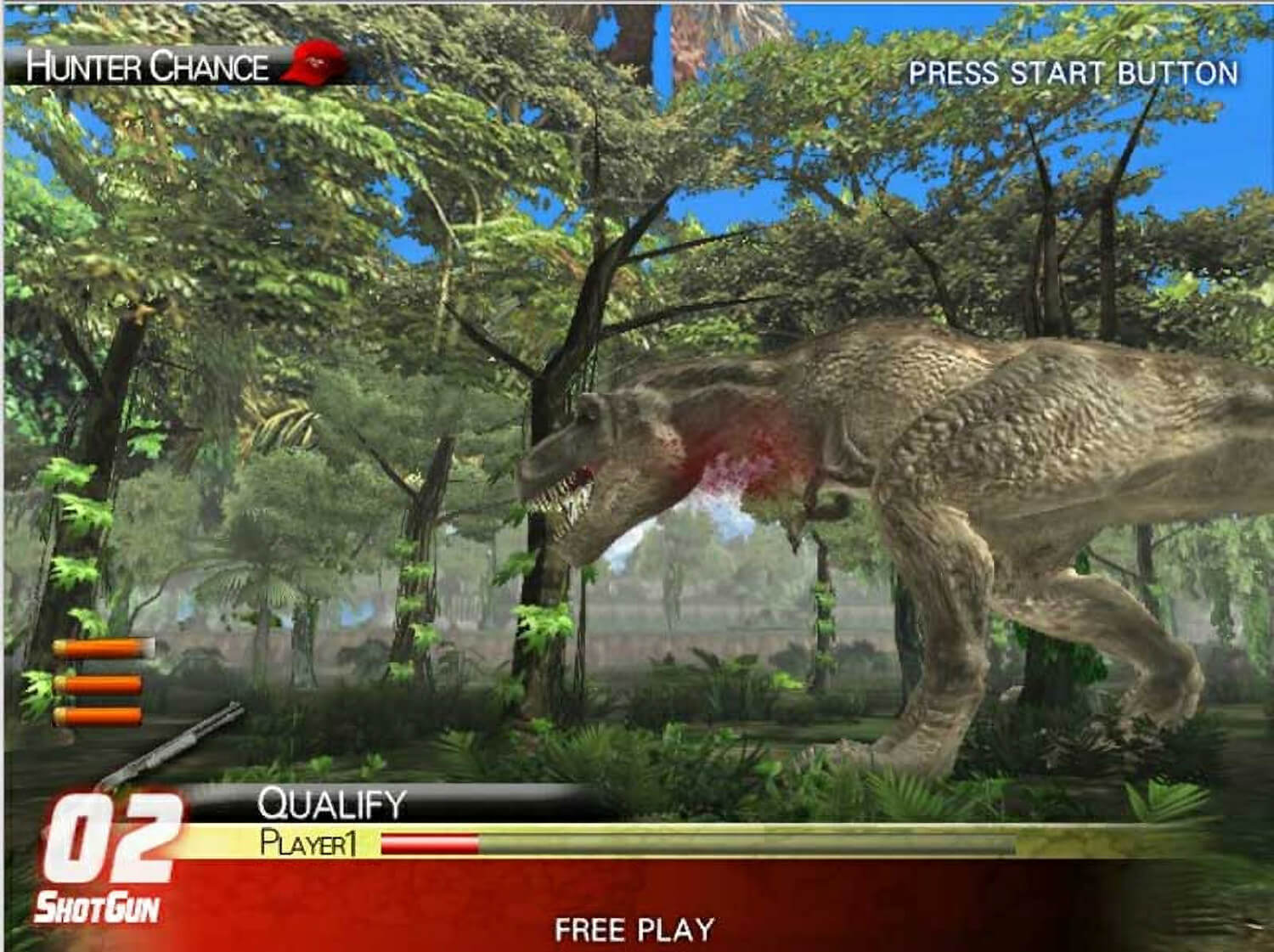 Sega Primeval Hunt Arcade Machine