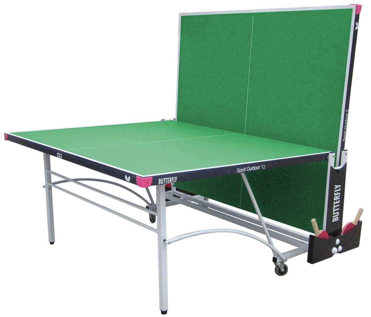 Butterfly Spirit 12 Outdoor Rollaway Table Tennis Table