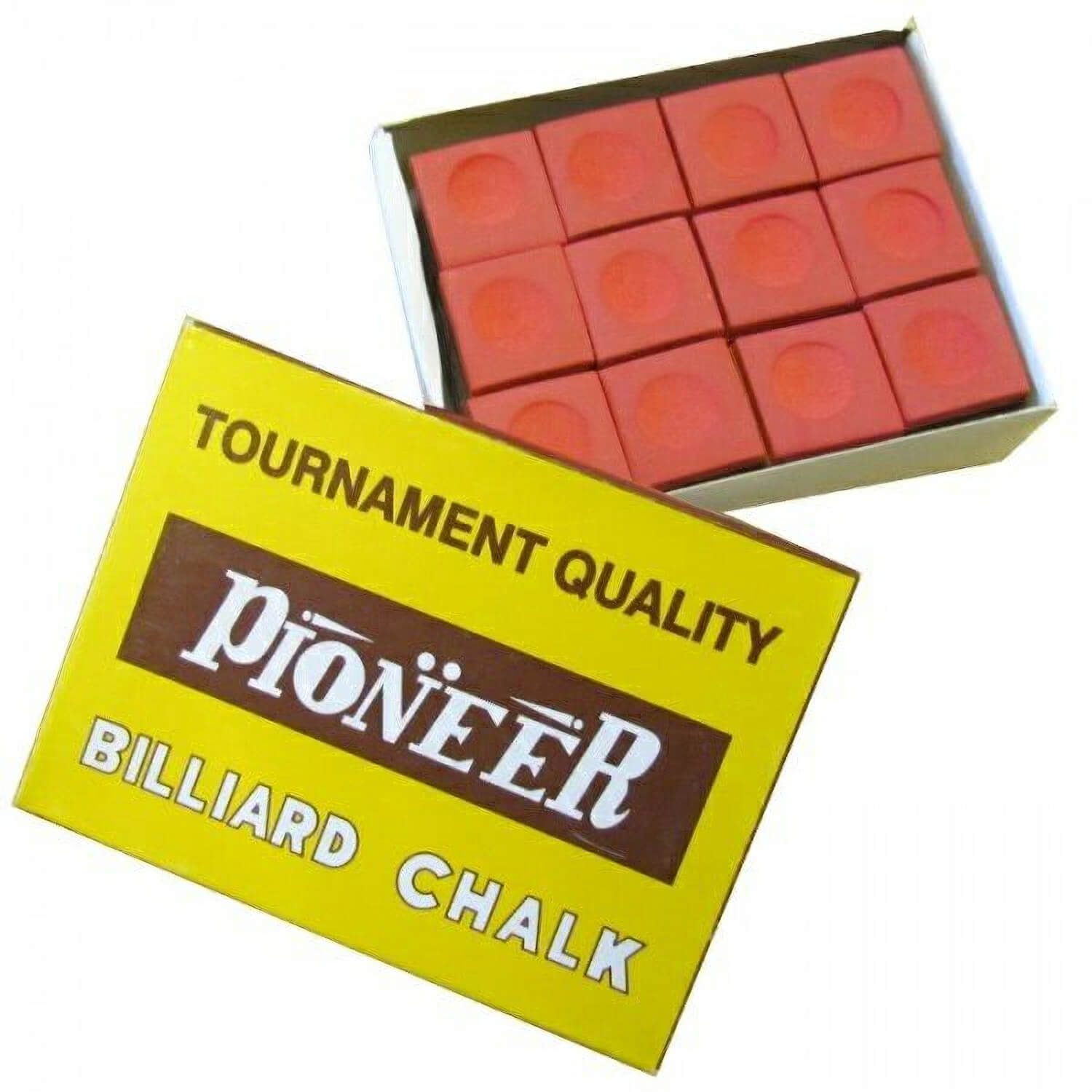 Pioneer Billiard Pro Chalk (12 Pieces)