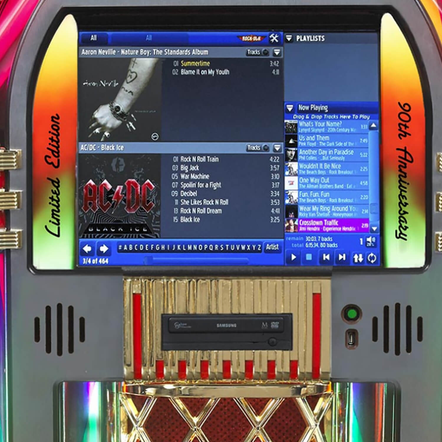Rock-Ola Bubbler Digital Jukebox 90th Anniversary Edition
