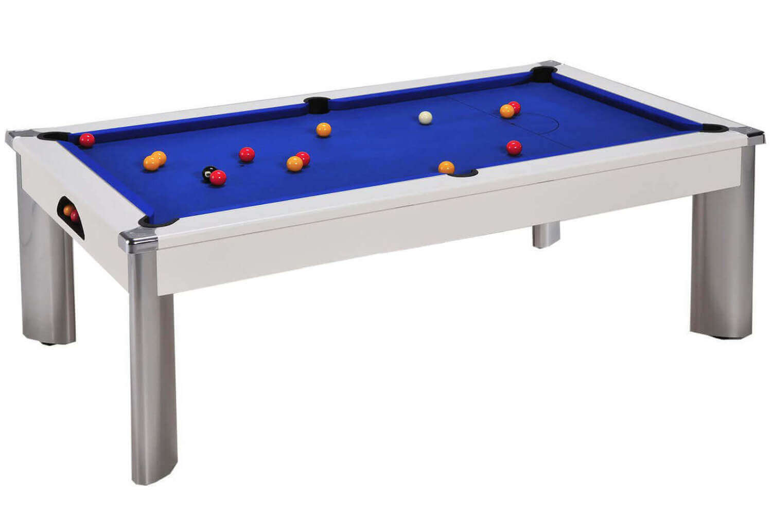 Fusion Outdoor/Indoor 7ft Slate Bed Pool Dining Table