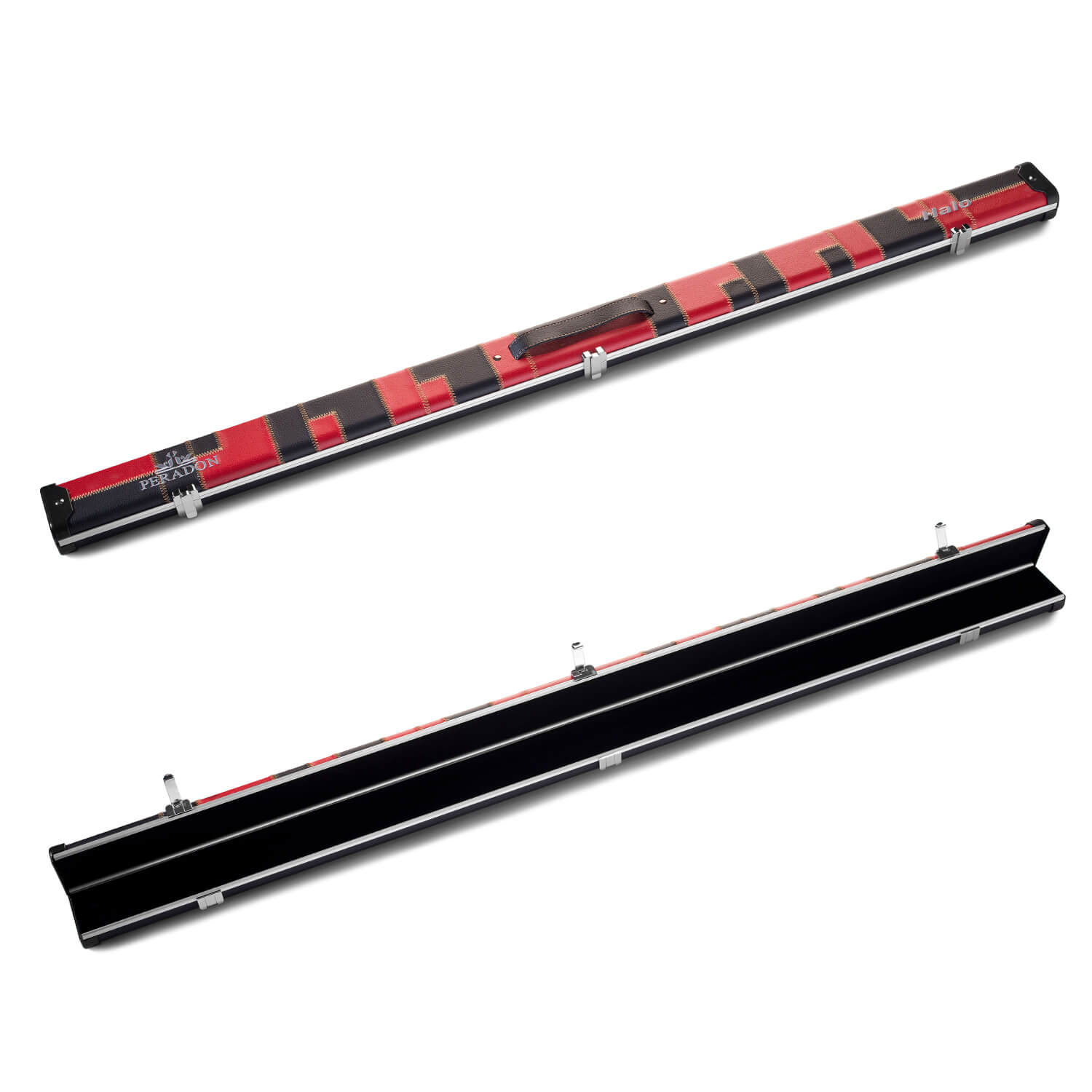 Peradon Halo Red/Black Case for 3/4-Jointed Cue & Extension