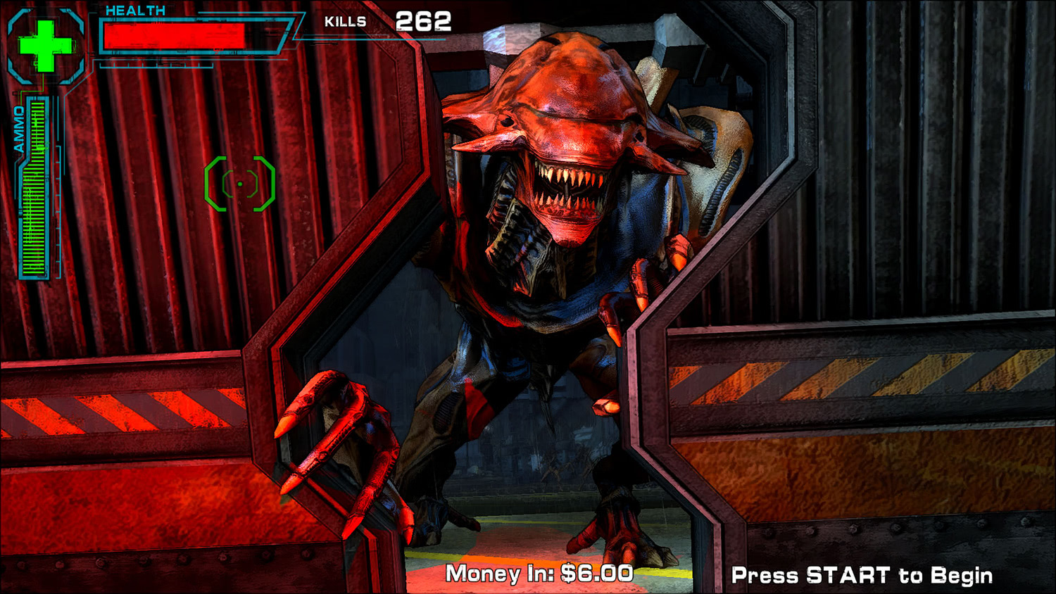 Namco Aliens Armageddon Arcade Machine