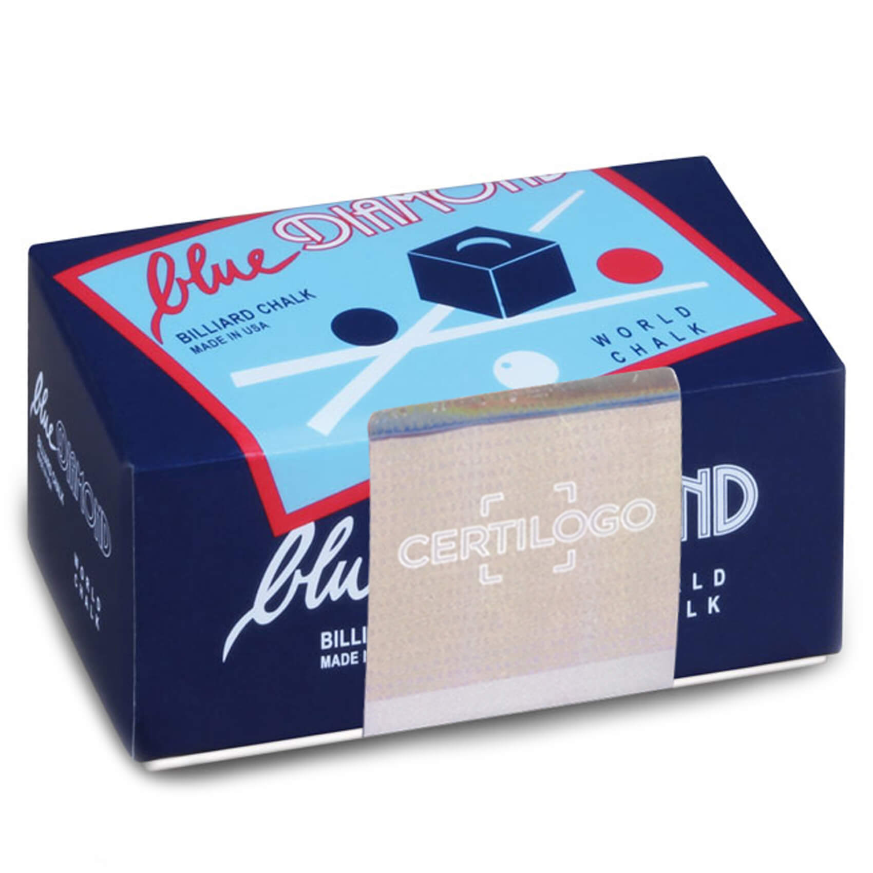 Blue Diamond Pool & Billiard Chalk