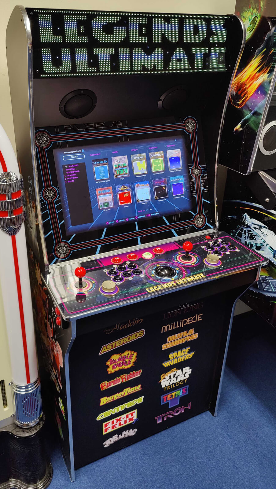 AtGames Legends BitPixel Marquee