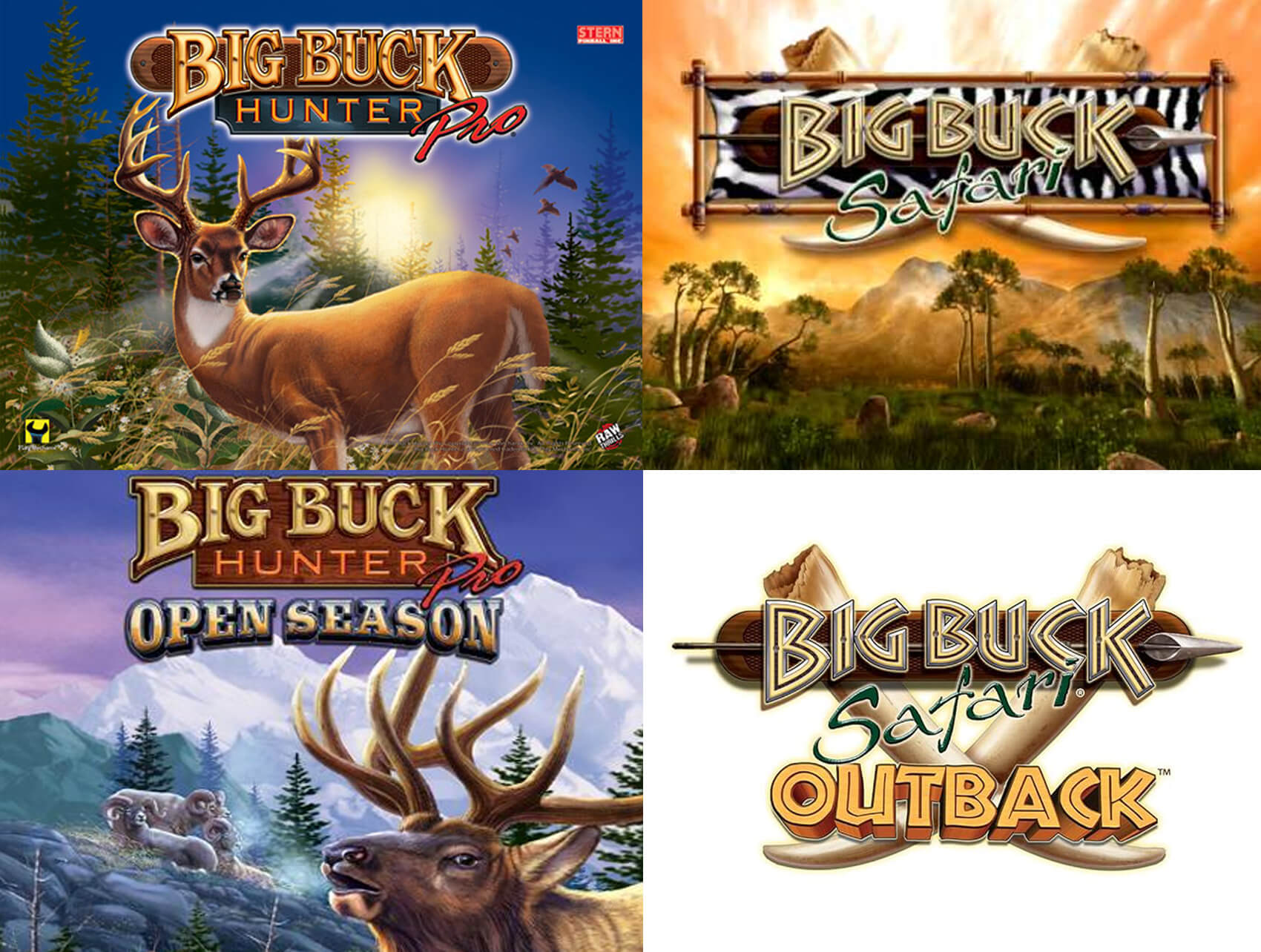 Arcade1Up Big Buck Hunter World&trade; Arcade Machine + Riser