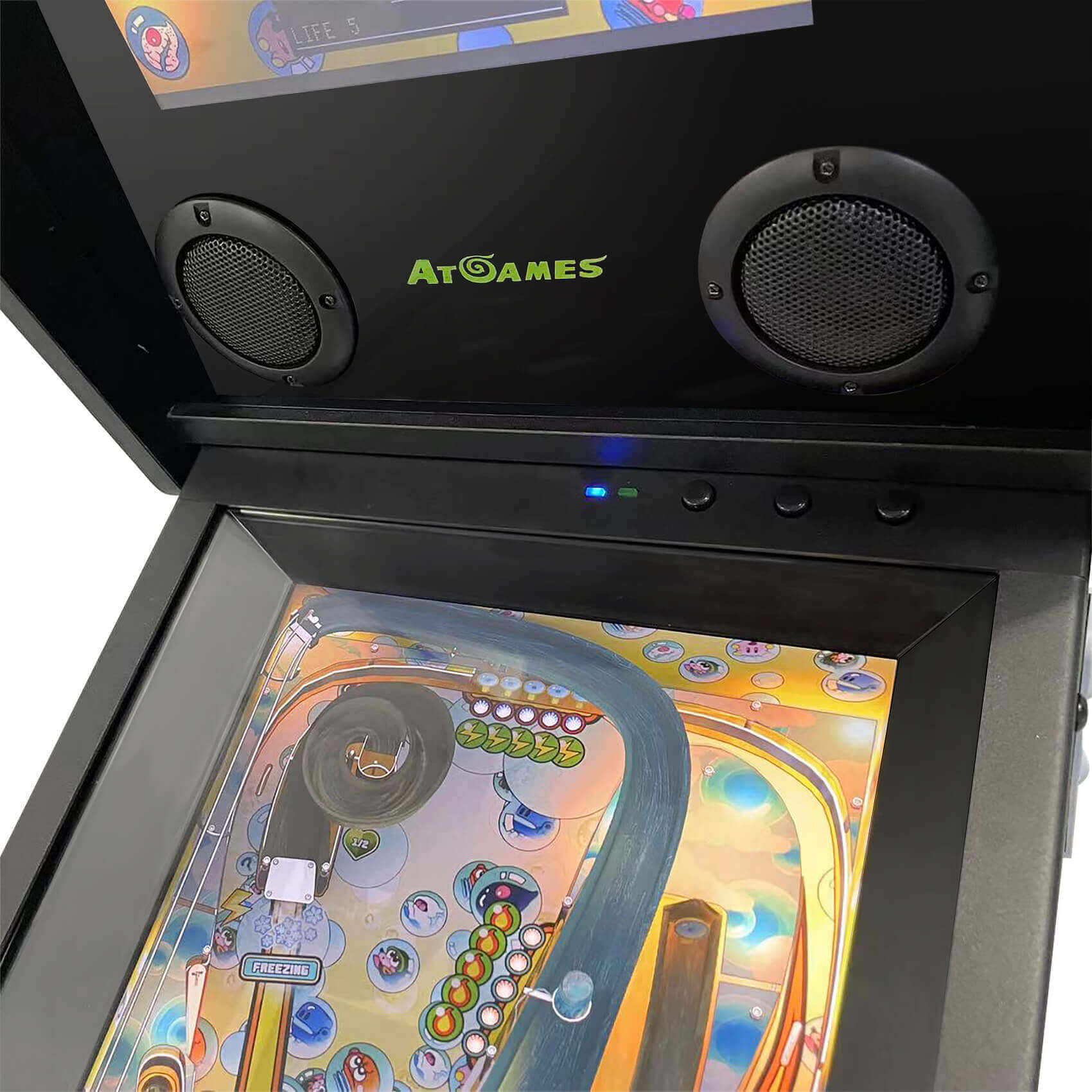 Graded Stock: AtGames Legends Micro Virtual Pinball Machine