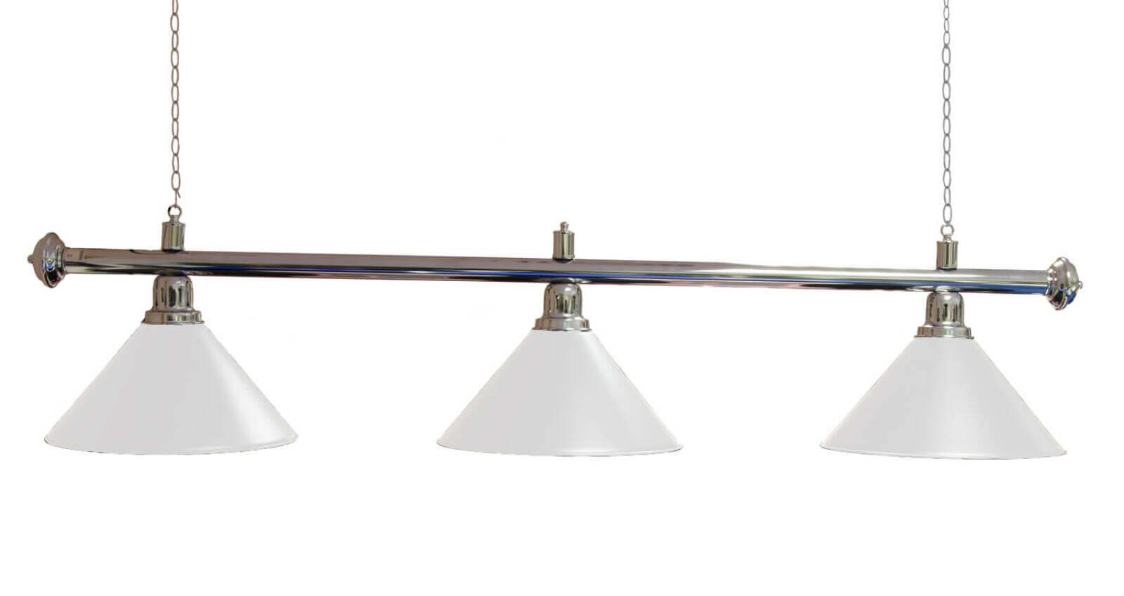 Strikeworth Chrome Pool Table Lighting Bar