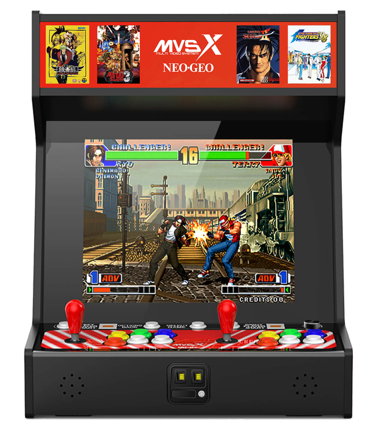SNK NeoGeo MVSX Multi Game Arcade Machine