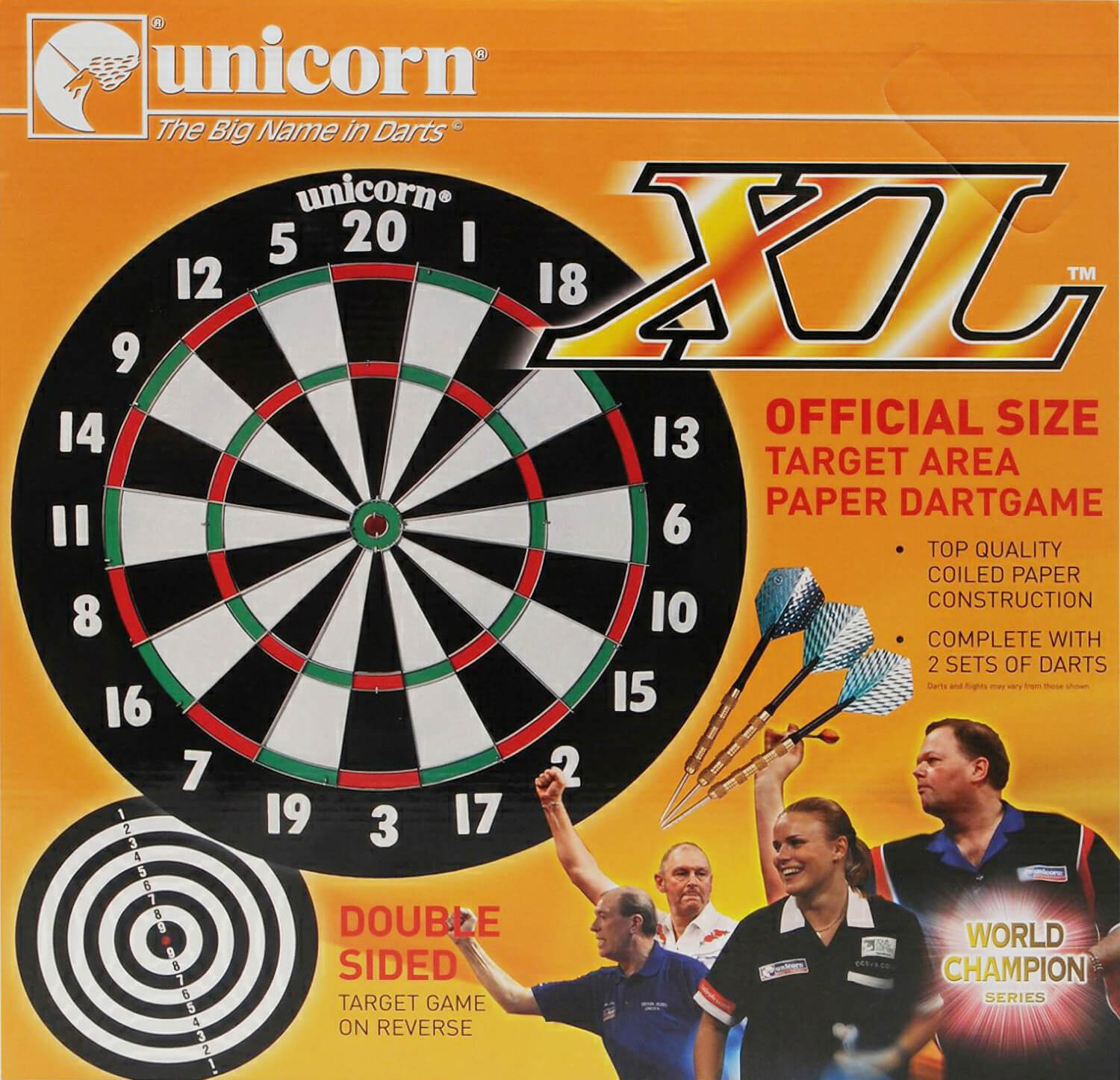Unicorn XL Paper Dartboard