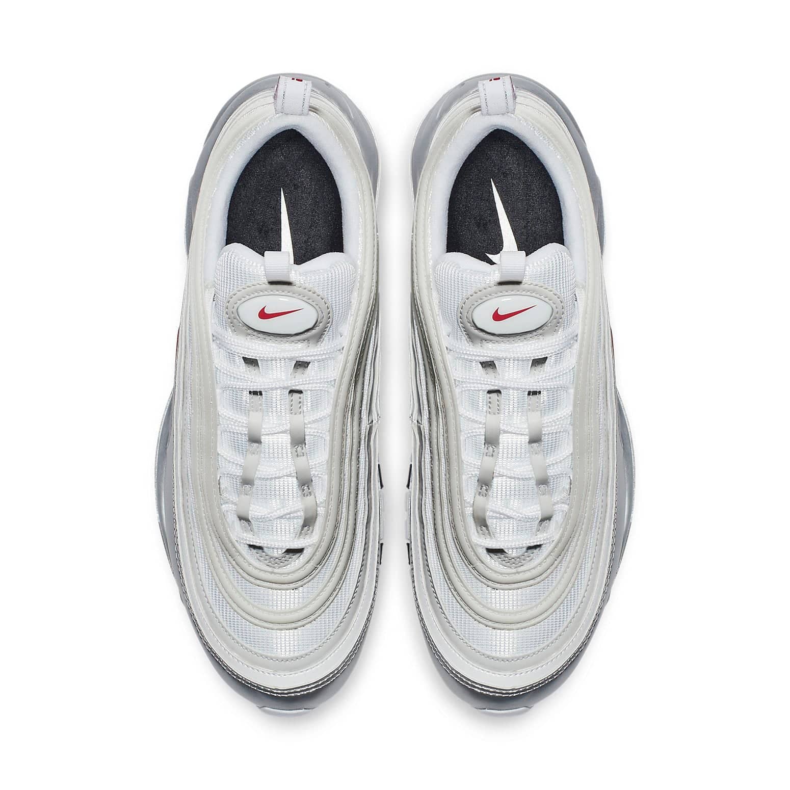 Nike Air Max 97  Silver White - Nike Air Max 97  Silver White - Yeezy Boost 350