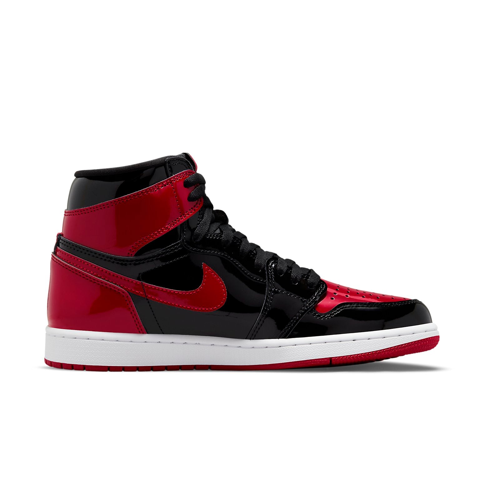 Air Jordan 1 Retro High OG  Patent Bred - Air Jordan 1 Retro High OG  Patent Bred - Yeezy Boost 350