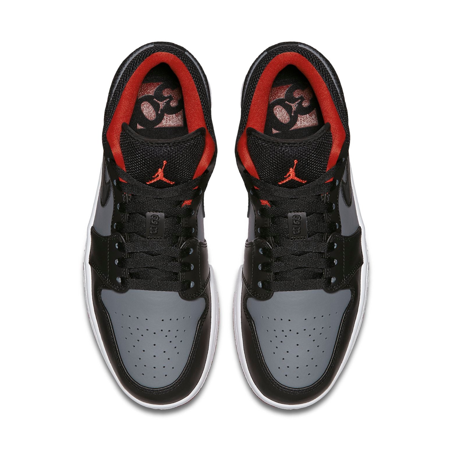 Air Jordan 1 Retro Low  Black Red Grey - Air Jordan 1 Retro Low  Black Red Grey - Yeezy Boost 350