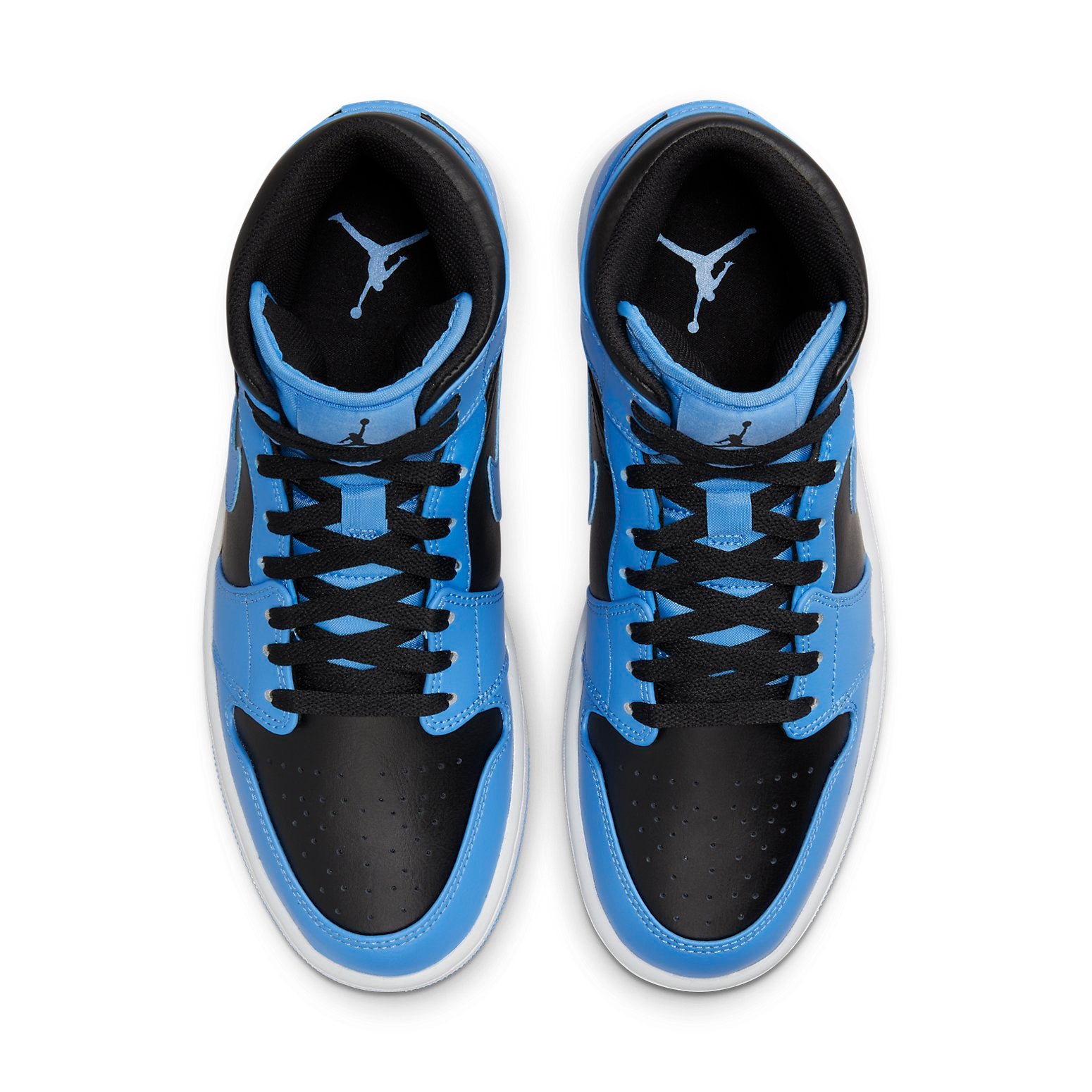 Air Jordan 1 Mid  University Blue Black - Air Jordan 1 Mid  University Blue Black - Yeezy Boost 350