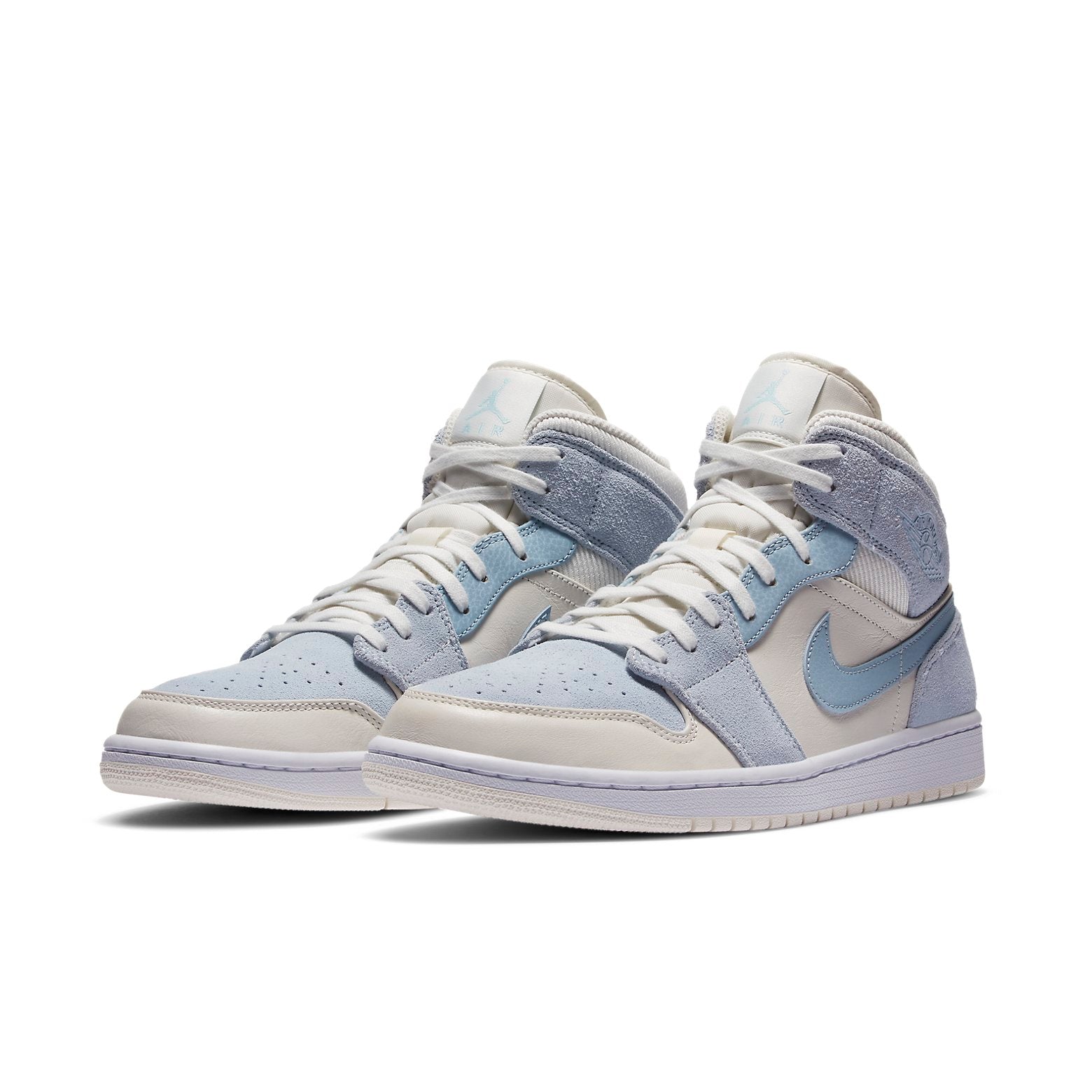 Air Jordan 1 Mid SE  Sail Light Blue - Air Jordan 1 Mid SE  Sail Light Blue - Yeezy Boost 350