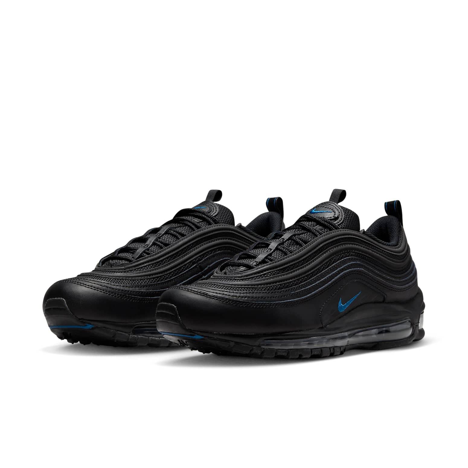 Nike Air Max 97  Black Dark Marina Blue - Nike Air Max 97  Black Dark Marina Blue - Yeezy Boost 350