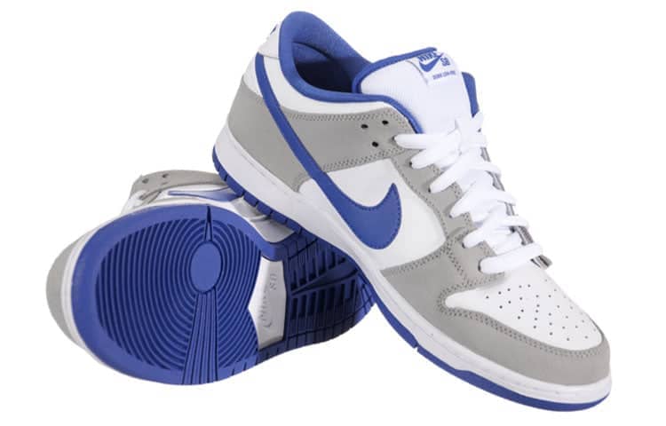 Nike Dunk Low Pro SB  Matte Silver Varsity Royal - Nike Dunk Low Pro SB  Matte Silver Varsity Royal - Yeezy Boost 350