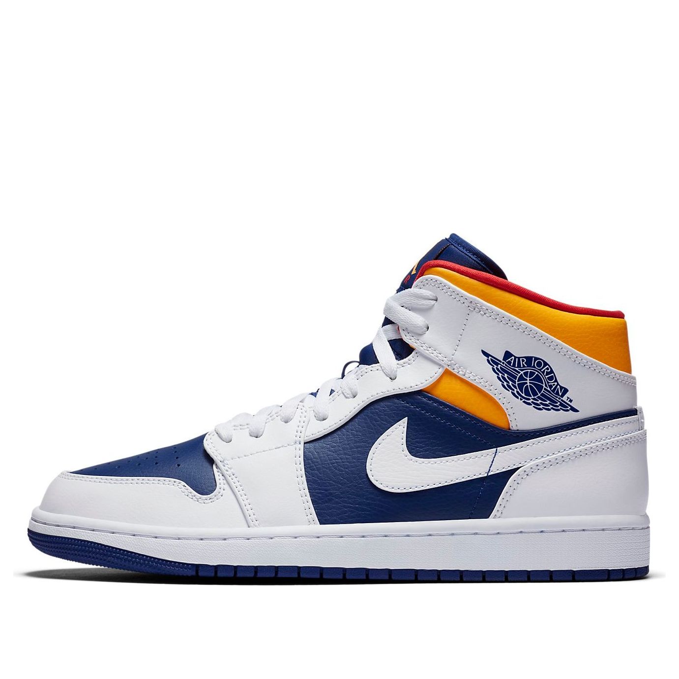 Air Jordan 1 Mid  White Deep Royal Blue - Air Jordan 1 Mid  White Deep Royal Blue - Yeezy Boost 350