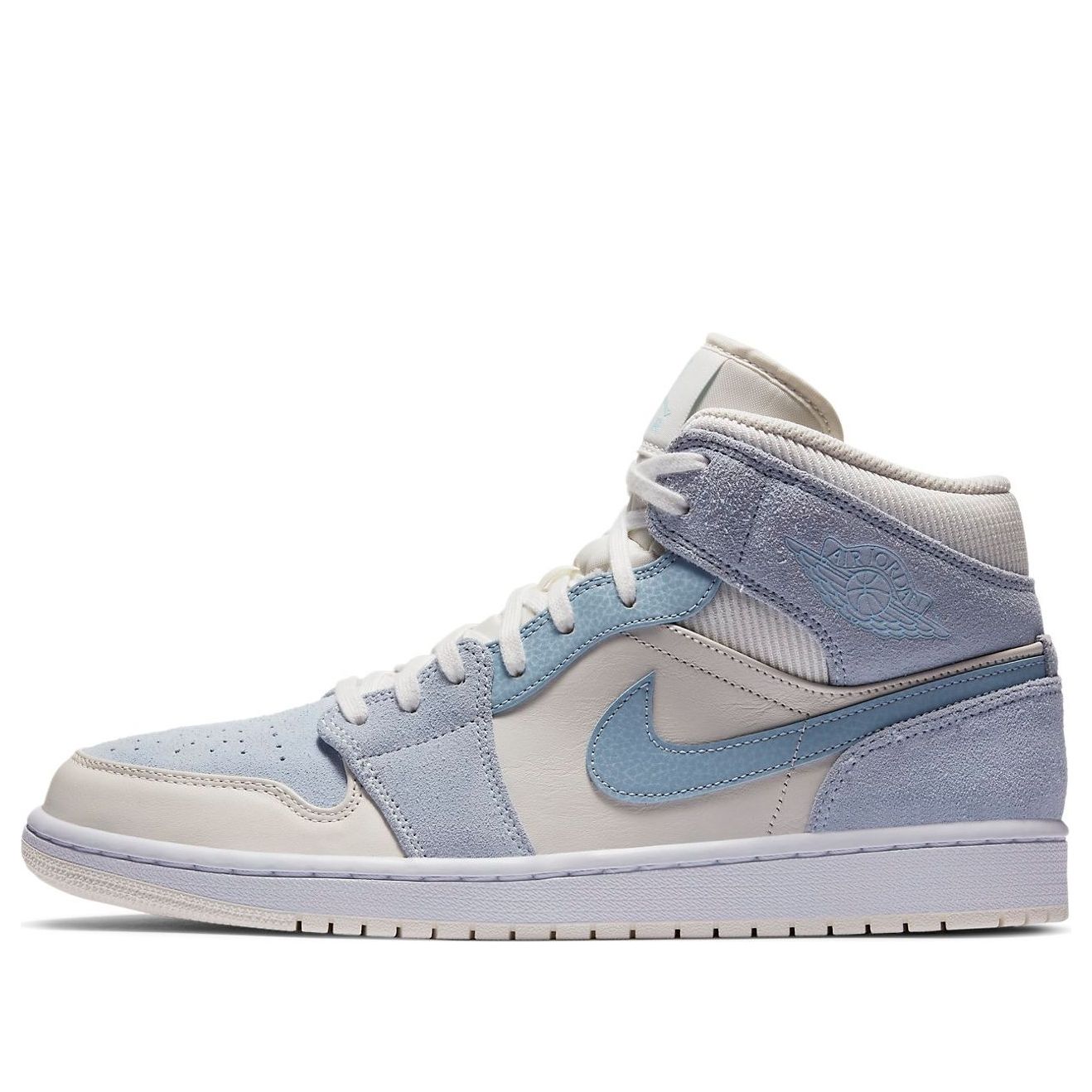 Air Jordan 1 Mid SE  Sail Light Blue - Air Jordan 1 Mid SE  Sail Light Blue - Yeezy Boost 350