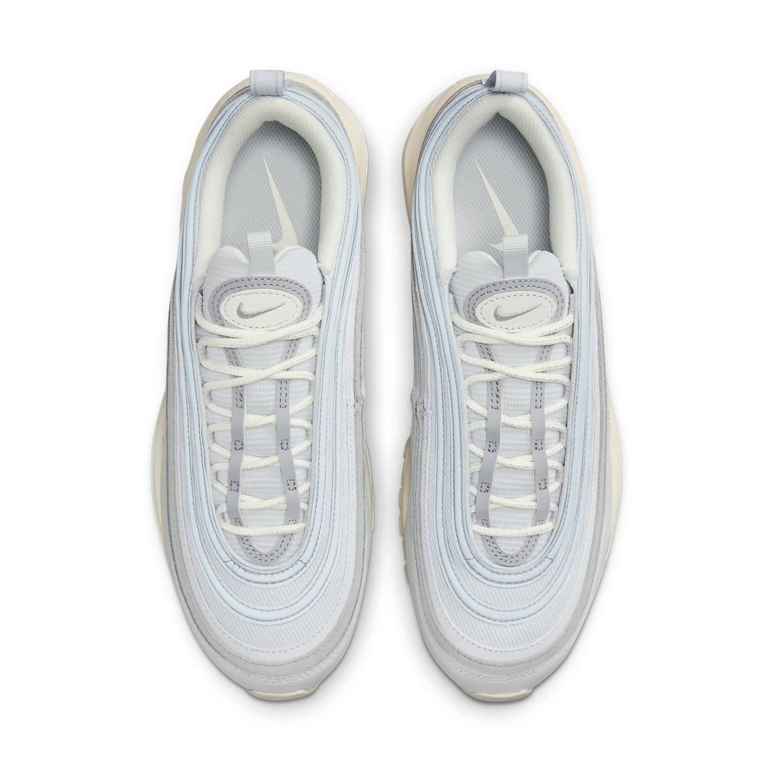 Nike Air Max 97  Pure Platinum Wolf Grey Sail - Nike Air Max 97  Pure Platinum Wolf Grey Sail - Yeezy Boost 350